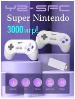 NEW! 16-битная беспроводная игровая консоль для Super Nintendo Y2 SNES 3000