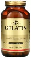 Solgar Gelatin - Желатин 250 капсул
