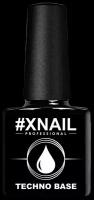 Каучуковая база для ногтей XNAIL PROFESSIONAL Techno Base густая, прозрачная, 10 мл