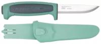 Morakniv Нож Morakniv Basic 546 2021 Edition нержавеющая сталь, пласт. ручка (зеленая) серая. вставка, 13957