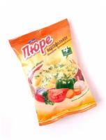 Пюре картофельное быстрого приготовления Mira Bel со вкусом овощей, 3 шт. по 100 гр