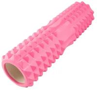 Роликовый массажер для шеи, плеч и спины, Спортивный валик для йоги и фитнеса, ZDK, розовый