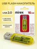 USB Флеш-накопитель MIREX ELF YELLOW 16GB