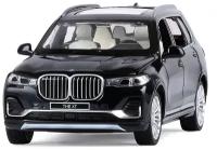 Машинка металлическая инерционная ТМ Автопанорама, BMW X7, М1:32, свет, звук, JB1251313