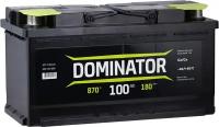 Автомобильный аккумулятор Dominator 100 Ач (0) 6СТ-100VLR, 870 A