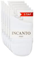 Носки Incanto, 5 пар, размер 39-40(3), белый