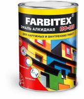 Эмаль алкидная farbitex ПФ-115 светло-серый 5кг