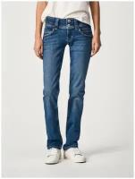 Джинсы женские, Pepe Jeans London, артикул: PL204175, цвет: синий (VW3), размер: 32/34