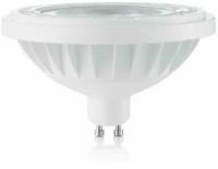 Лампа светодиодная Ideal Lux Lampadina GU10 AR111 Рефлекторная 12Вт 1120Лм 3000К CRI80 GU10 230В Белый Не диммируемая 183794