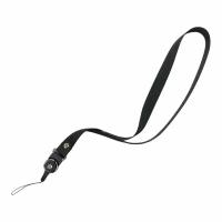 Шнурок для телефона / Веревка для телефона на шею / Черный