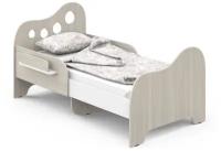 Кровать подростковая Baby Master Asne 160х80 шимо светлый - белый