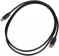 Кабель USB Type-C (m)-USB Type-C (m) 1м черный