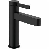 Смеситель для раковины Hansgrohe Finoris с донным клапаном Push-Open 76023670 черный матовый