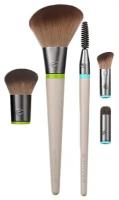 Ecotools Набор кистей Interchangeables Daily Essentials Total Face Kit, 5 шт