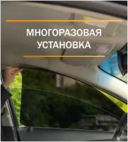 Жесткая съёмная тонировка 5% для передних стекол на авто Volkswagen Bora (1998-2005) / 1 поколение / Защитный экран Premium Вц Бора