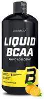 Аминокислотный комплекс BioTechUSA Liquid BCAA, апельсин,1000 мл