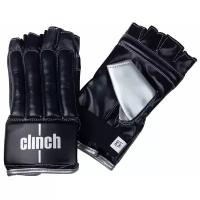 Перчатки снарядные (Шингарты) Clinch Bag Gloves Cut Finger черно-серебристые L/XL