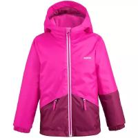Куртка горнолыжная WEDZE 100 детская розовая