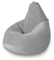MyPuff кресло-мешок Груша, размер ХXХХL-Комфорт, мебельный велюр, сталь