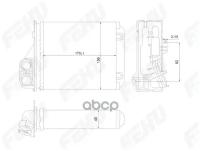 Радиатор Отопителя (Сборный) Lada Largus (12-)/Renault Logan (04-) FEHU арт. FRH1027M