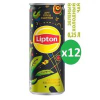 Холодный чай Lipton( Липтон ) Зелёный 0,25 жб х 12 шт