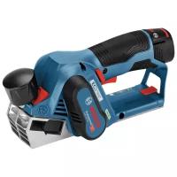 Аккумуляторный электрорубанок BOSCH GHO 12V-20 0 601 5A7 000 синий/черный