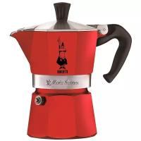 Кофеварка гейзерная BIALETTI Moka Express Rossa 4942, 3 п