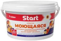 Краска водно-дисперсионная Start моющаяся матовая белый 14 кг