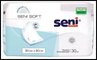 Впитывающие пеленки Seni Soft, 90Х60 cм, 30 шт/уп