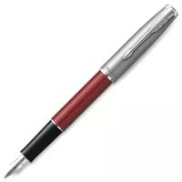 PARKER Ручка перьевая Sonnet F546, F, 0.8 мм, 2146736, черный цвет чернил, 1 шт