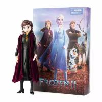 HRO-43 Фигурка игрушка Дисней, Кукла для девочки Анна 30см. Холодное Сердце Disney Frozen