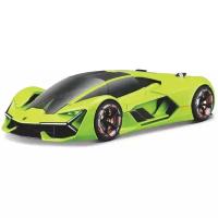 Bburago Коллекционная машинка Lamborghini Terzo Millennio, 1:24, салатовая