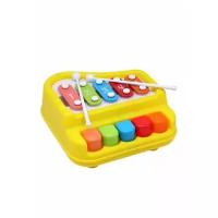 Музыкальная игрушка 2 в 1: пианино и ксилофон. Развивающие игры для малышей, DONTY-TONTY