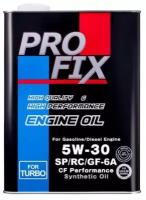 Японское моторное масло PROFIX SP5W30C 4 литра