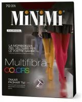Колготки MiNiMi Multifibra, 70 den, размер 5, бордовый