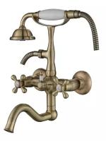 Смеситель для ванны Kaiser Carlson Style 44422-1 Bronze