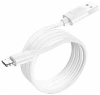 Кабель USB BOROFONE BX55 Harmony, USB - Type-C, 2.4А, 1 м, белый