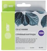 Картридж струйный Cactus CS-LC1000BK черный для Brother DCP 130C/ 330С, MFC-240C/ 5460CN (22,6ml)