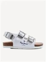 Сандалии Pepe Jeans, размер 34, 800 white