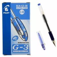 Ручка гелевая Pilot G3 0.38 мм стержень синий BLN-G3-38 (L) 1194443