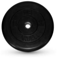 10 кг диск (блин) MB Barbell (черный) 26 мм