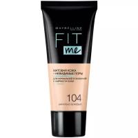 Maybelline New York Fit Me Тональный крем тон 104 Ванильно-Бежевый