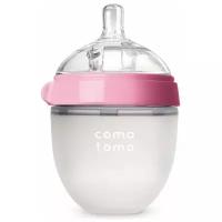 Comotomo Natural Feel Baby Bottle Бутылочка для кормления, розовый 150 мл