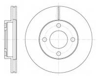 REMSA 618510 6185.10_диск тормозной передний! Audi 80/90/100 1.8-2.0D <91