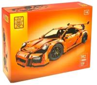 Lion King КонструкторTechnican 20001 (180094) Porsche 911 GT3 RS оранжевый