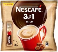 NESCAFÉ® 3в1 Мягкий, напиток кофейный, растворимый, порционный, пакет 50 порций по 14.5г