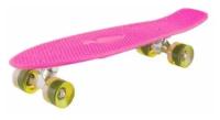Скейтборд Fish розовый, размер 27
