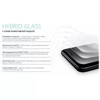 Защитное стекло на Lenovo Tab 4 Plus TB-X704L (Гибридное: пленка+стекловолокно) Hybrid Glass, Brozo