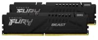 Оперативная память Kingston DDR5 32Gb (2x16Gb) 4800MHz pc-34800 FURY Beast Black (KF548C38BBK2-32)