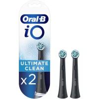 Насадки для зубной щетки Oral-b iO RB Ultimate Clean Black 2 шт 80346443